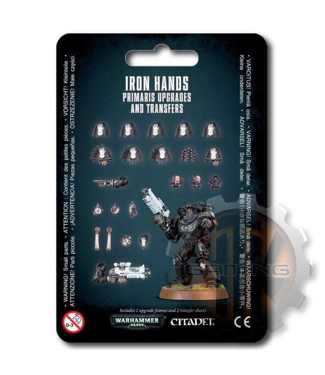 Warhammer 40000 Iron Hands Primaris Upgrades & Transfers