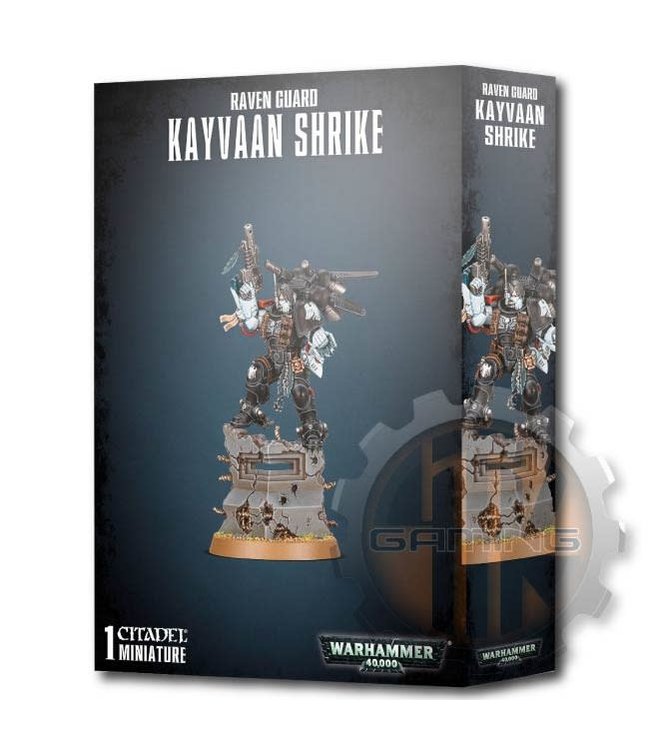 Warhammer 40000 Raven Guard Kayvaan Shrike
