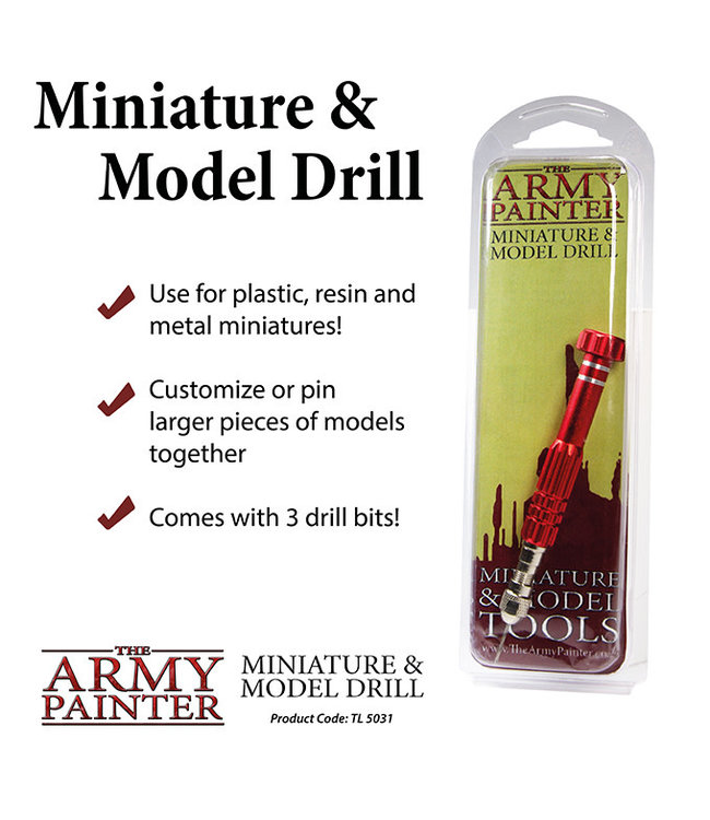 Army Painter Core Miniature and Model Drill (2019)