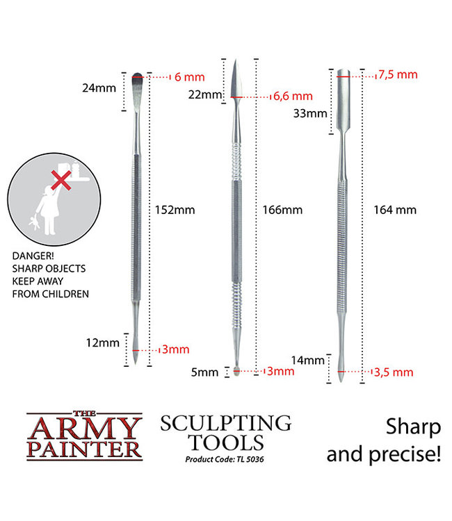 Army Painter Core Sculpting Tools (2019)