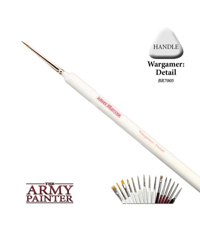 Army Painter Core Wargamer Brush - Detail