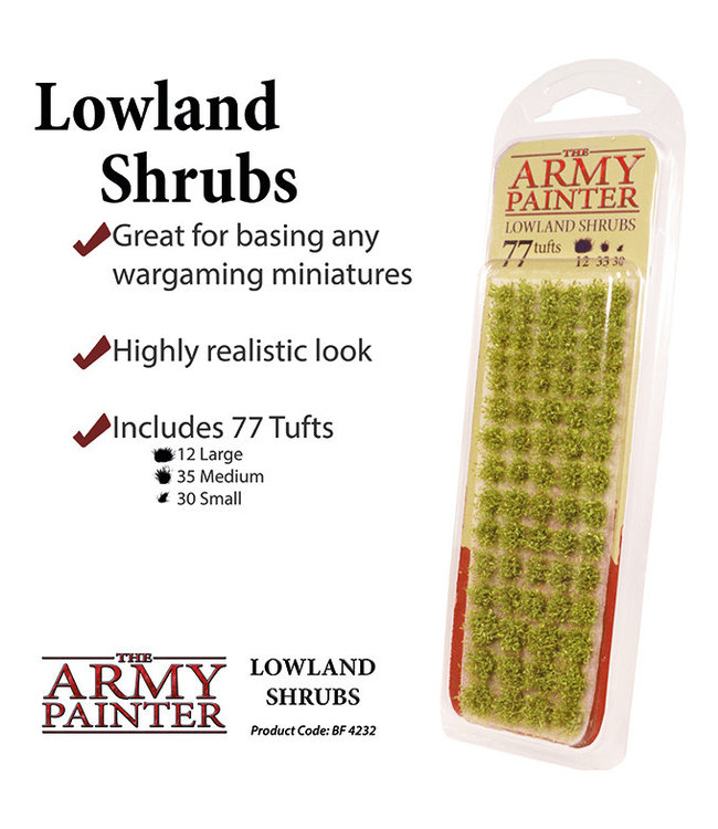 Army Painter Core Lowland Shrubs (2019)
