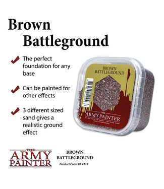 Army Painter Battlefields: Brown Battleground basing (2019)