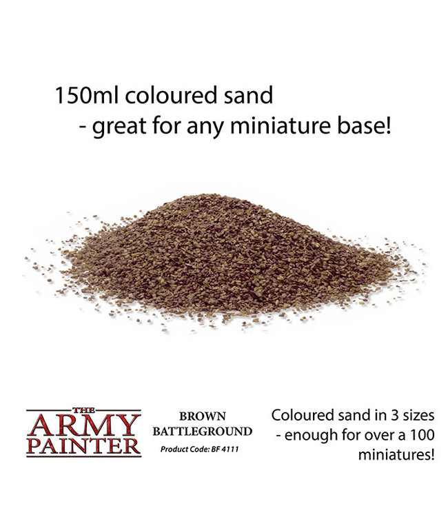Army Painter Core Battlefields: Brown Battleground basing (2019)