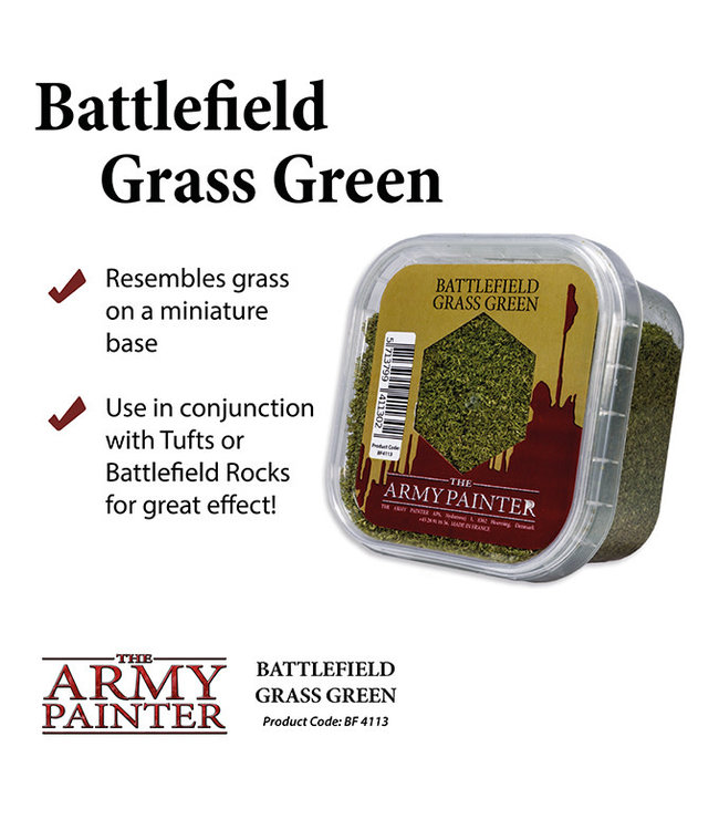 Army Painter Battlefields: Grass Green (2019)