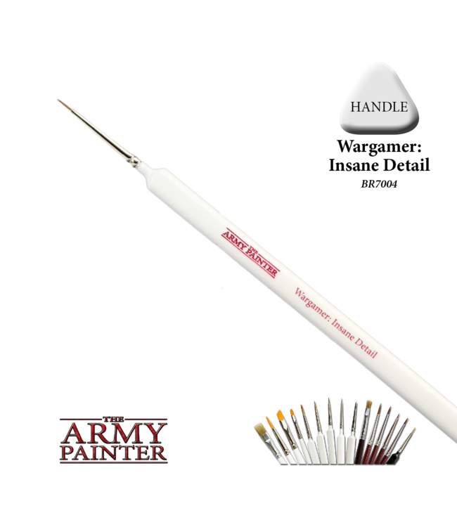 Army Painter Core Wargamer Brush - Insane Detail