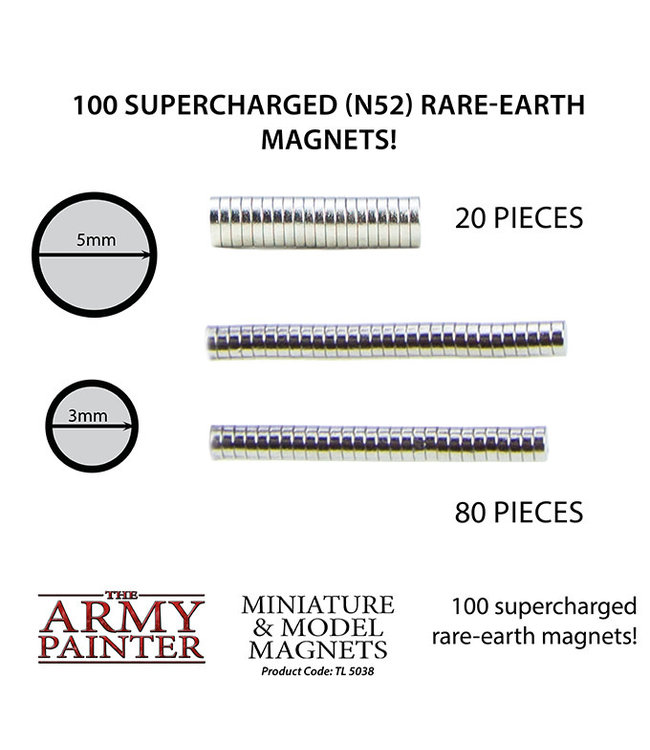 Army Painter Core Miniature & Model Magnets