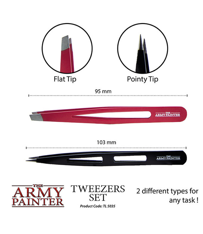 Army Painter Core Tweezers Set