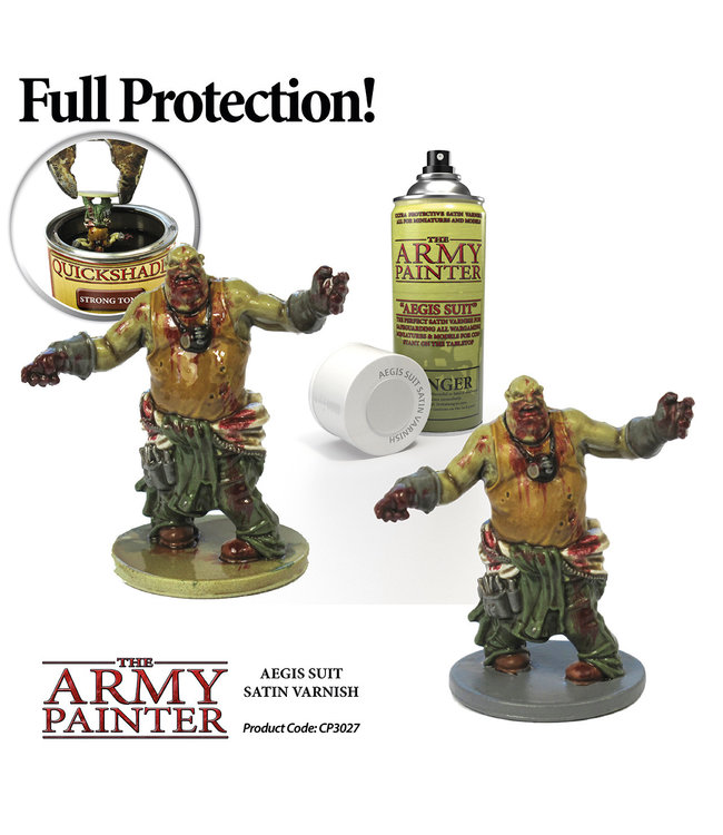 Army Painter Base Primer - Aegis Suit Satin Varnish