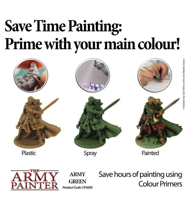 Army Painter Colour Primer - Army green
