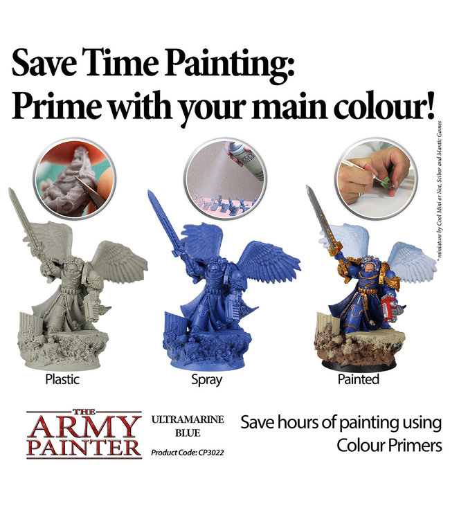 Army Painter Colour Primer - Ultramarine Blue