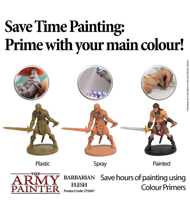 Army Painter Colour Primer - Barbarian Flesh