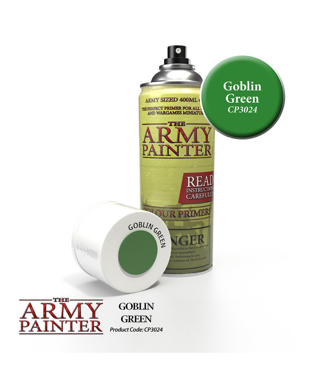 Army Painter Colour Primer - Goblin Green