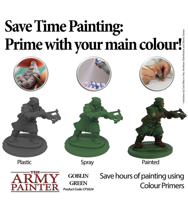 Army Painter Colour Primer - Goblin Green