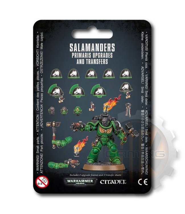 Warhammer 40000 Salamanders Primaris Upgrades & Transfrs