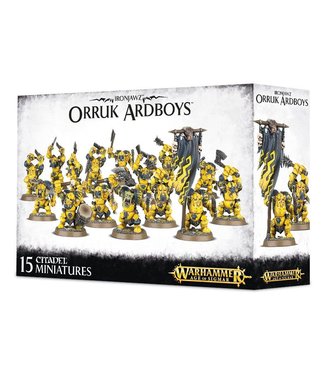 Age Of Sigmar Ironjawz Orruk Ardboyz