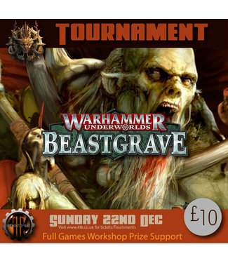 Tournaments Warhammer Underworlds (Sun 22nd Dec 2019)