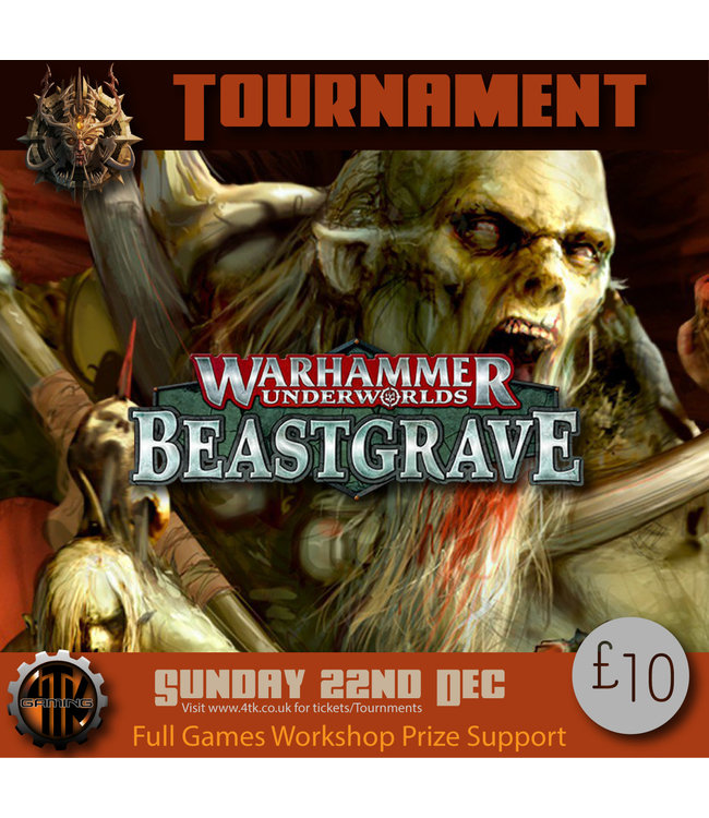 Tournaments Warhammer Underworlds (Sun 22nd Dec 2019)