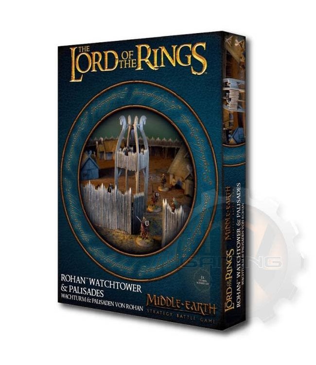 Lord Of The Rings M-E Sbg: Rohan Watchtower & Palisades