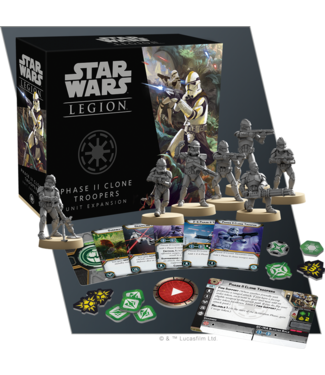 Star Wars Legion Phase II Clone Troopers Unit Expansion 