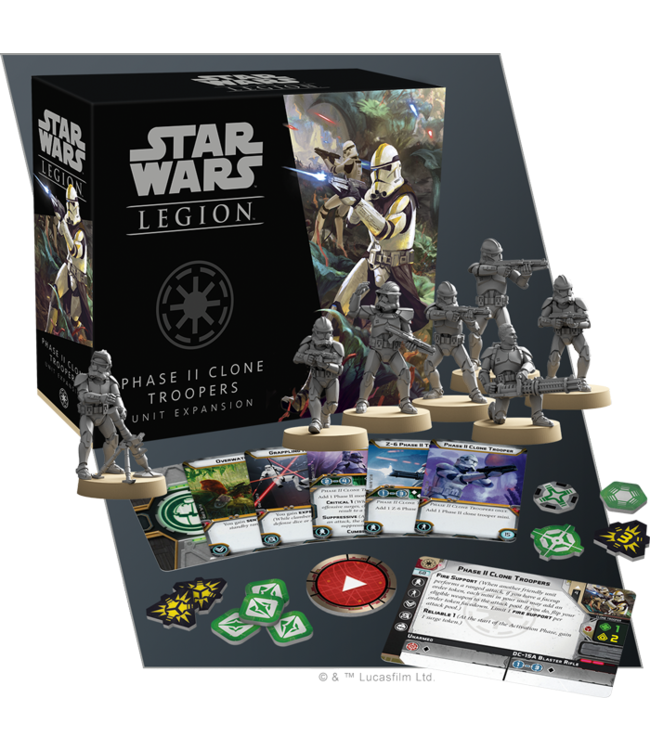 Star Wars Legion Phase II Clone Troopers Unit Expansion 