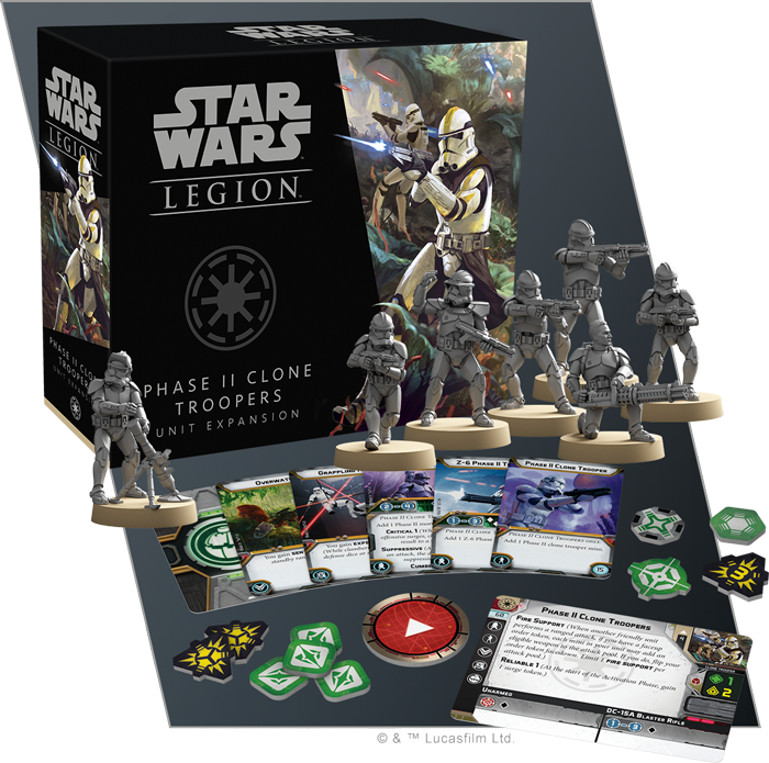 Phase II Clone Troopers Unit Expansion 4Tk Gaming