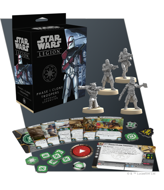 Star Wars Legion Phase I Clone Troopers Upgrade Expansion 