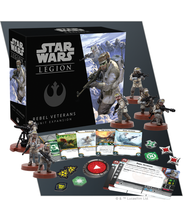 Star Wars Legion Rebel Veterans Unit Expansion