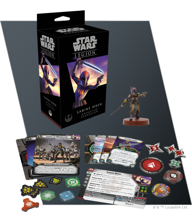 Star Wars Legion Sabine Wren Operative Expansion 