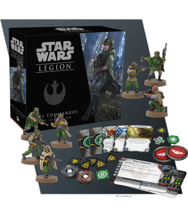 Star Wars Legion Rebel Commandos Unit Expansion 
