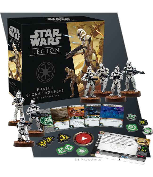 Star Wars Legion Phase I Clone Troopers Unit Expansion 