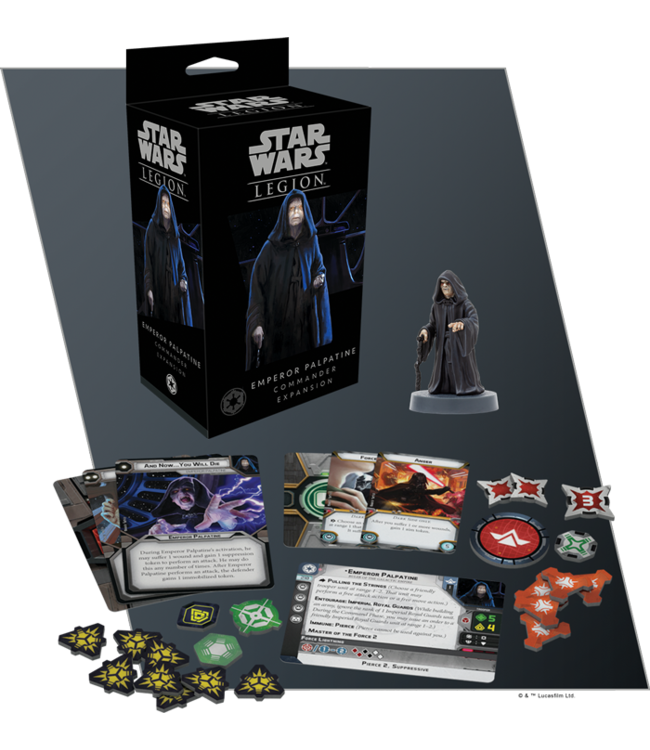 Star Wars Legion Emperor Palpatine Commander Expansion 