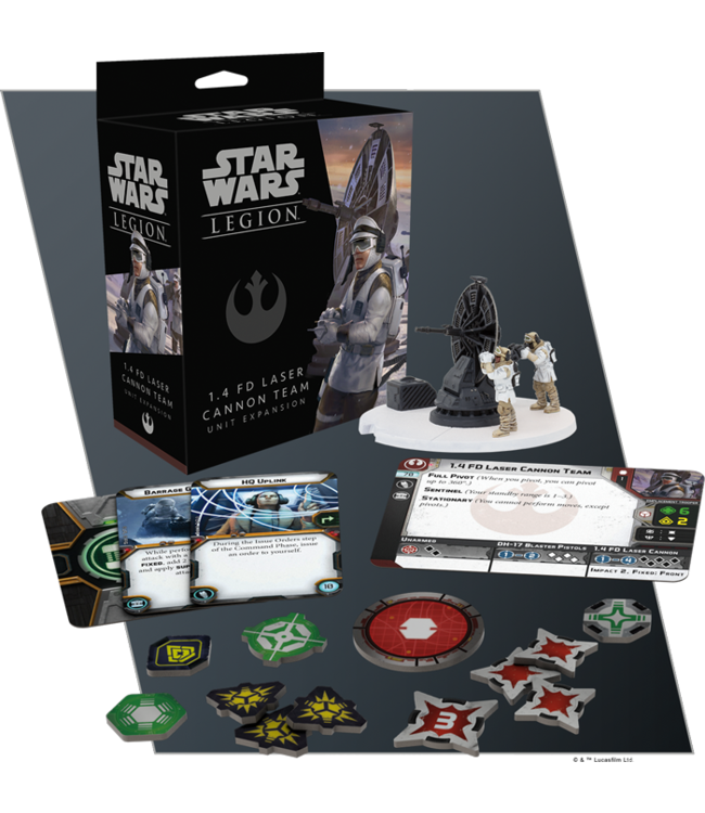 Star Wars Legion 1.4 FD Laser Cannon Team Unit Expansion 