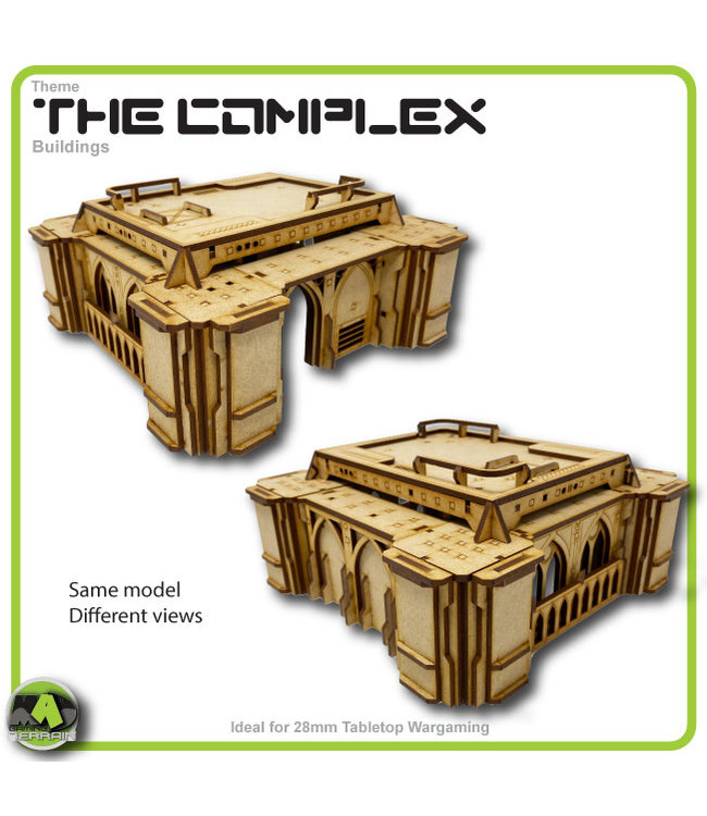 MAD Gaming Terrain Future Gothic Build 1001 kit