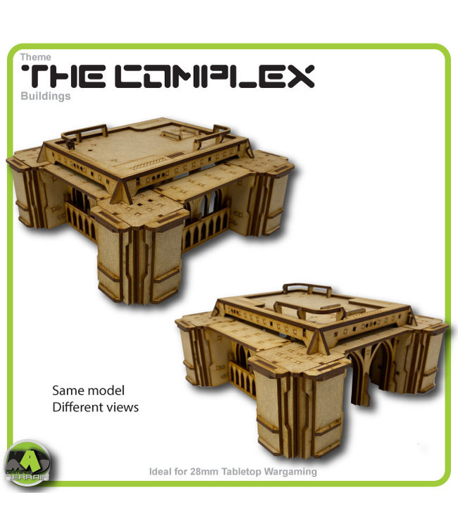 MAD Gaming Terrain Future Gothic Build 1002 kit