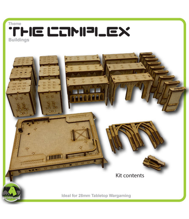 MAD Gaming Terrain Future Gothic Build 1002 kit