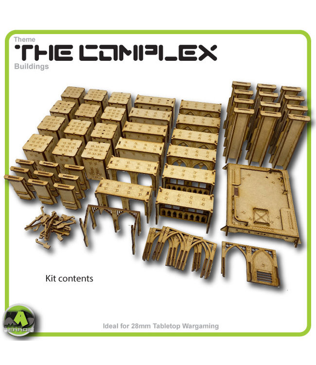 MAD Gaming Terrain Future Gothic Build 3001 kit