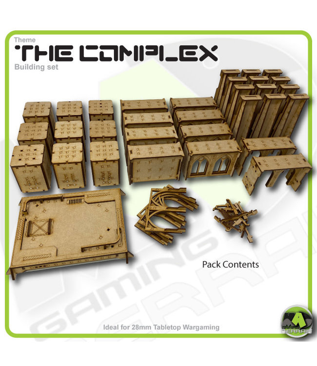 MAD Gaming Terrain Future Gothic Build 2001 kit