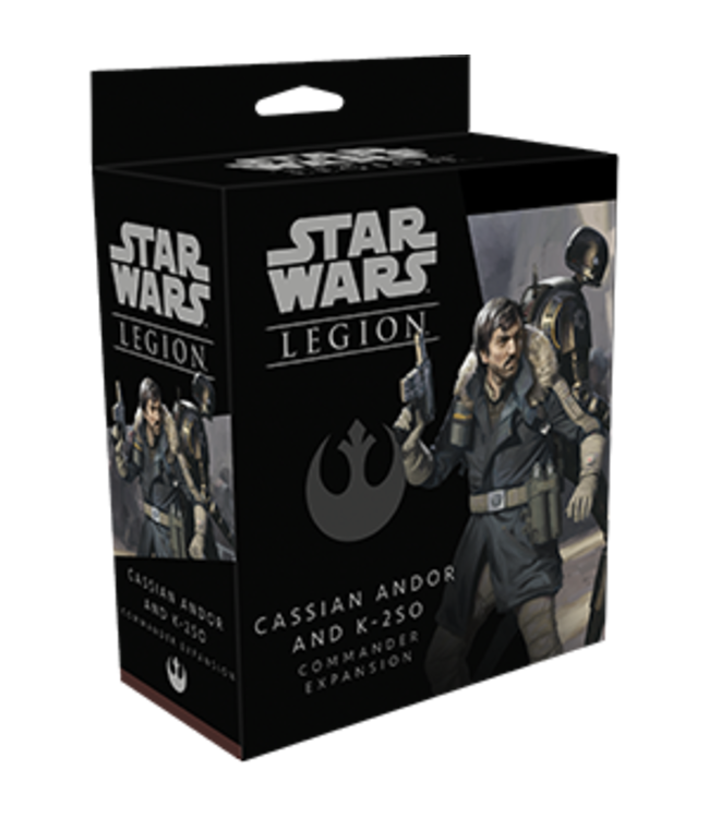 Star Wars Legion Cassian Andor and K-2SO Commander Expansion