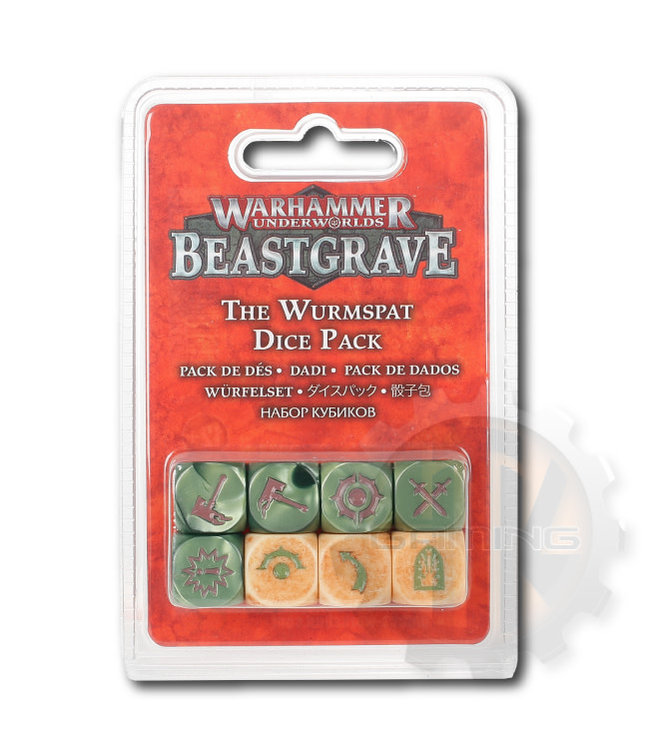 Warhammer Underworlds *Wh Underworlds: The Wurmspat Dice Set