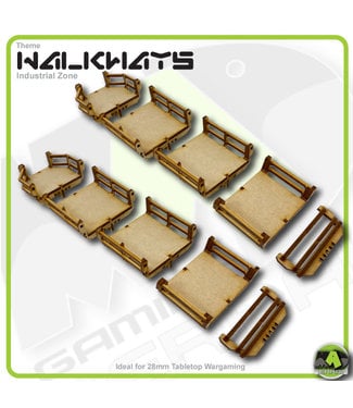 MAD Gaming Terrain Walkways - Wide Walkways Expansion Set