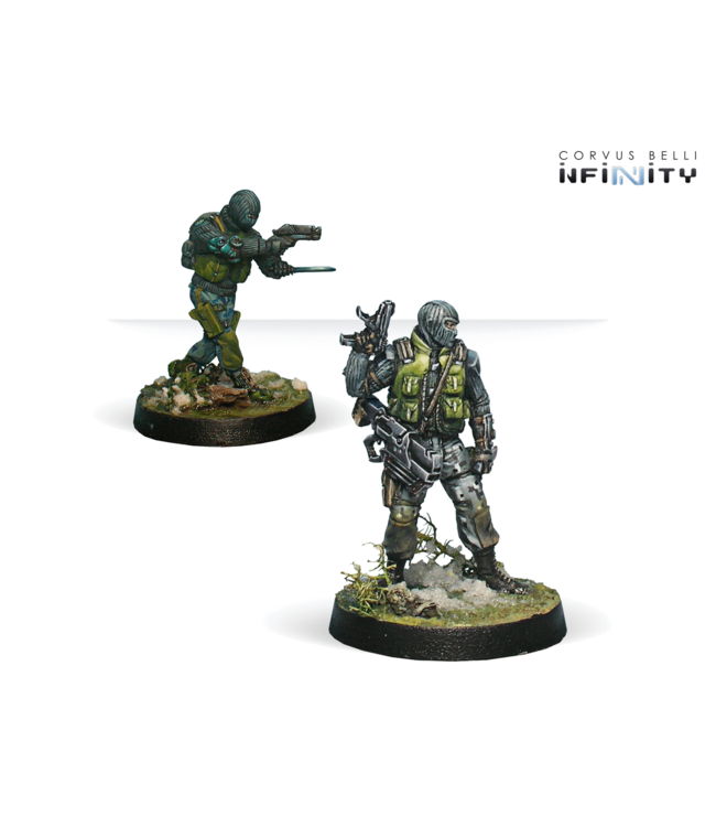 Infinity 1st. Highlanders S.A.S. (Boarding Shotgun/ Chain Rifle)