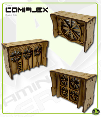 MAD Gaming Terrain Large Wall Variety Fan pack