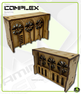 MAD Gaming Terrain Large Wall Triple Fan