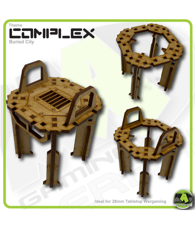 MAD Gaming Terrain Small Floor Infills