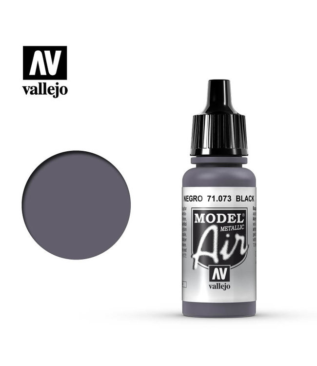 Vallejo Model Air - Black (Metallic)