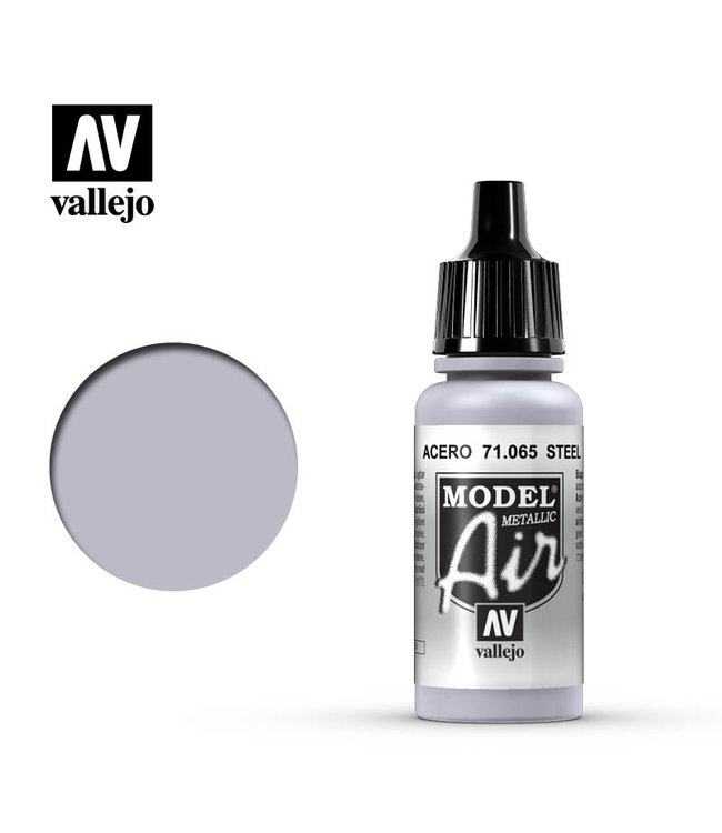 Vallejo Model Air - Steel (Metallic)