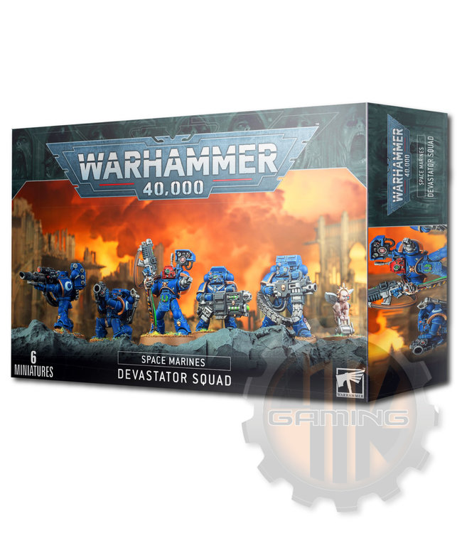 Warhammer 40000 Space Marine Devastator Squad