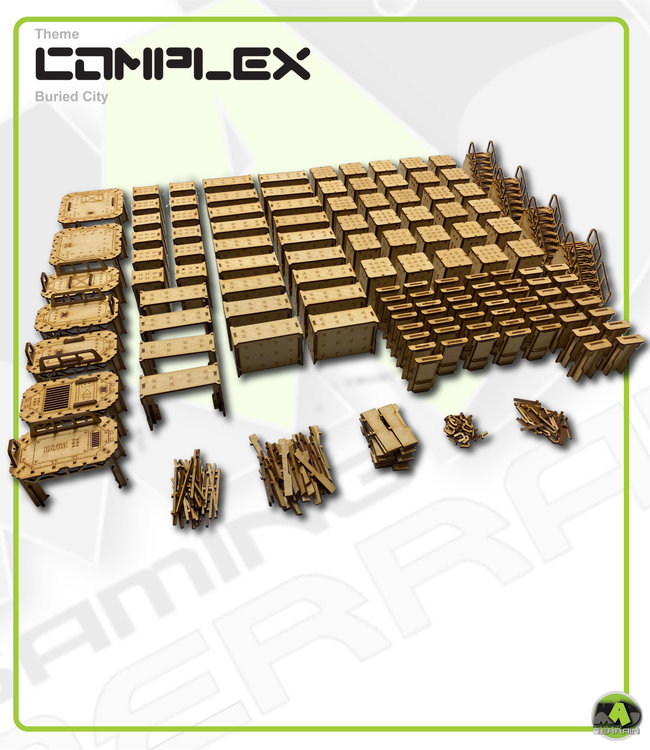 MAD Gaming Terrain Buried City - Starter Edition Bundle