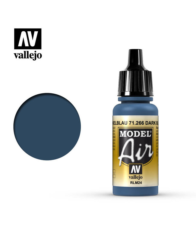 Vallejo Model Air  - Dark Blue RLM24